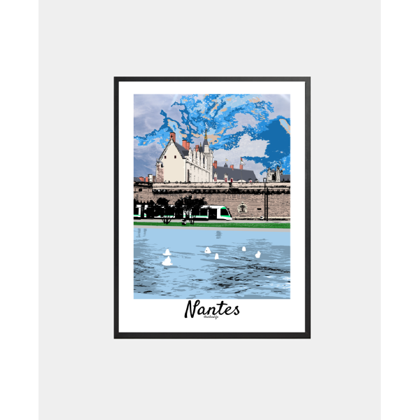 copy of Affiche Le titan jaune (Nantes)