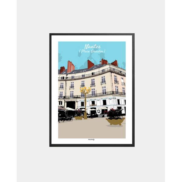 copy of Affiche Le titan jaune (Nantes)