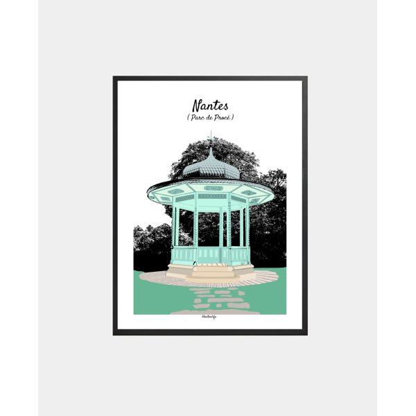 Affiche Parc Procé (Nantes)