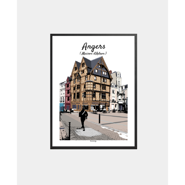 Affiche Maison d'Adam (Angers, Maine-et-Loire)