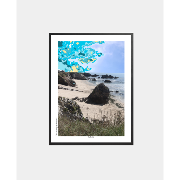 Affiche photo Baie de Labego (Le Pouliguen, Côte d'Amour)