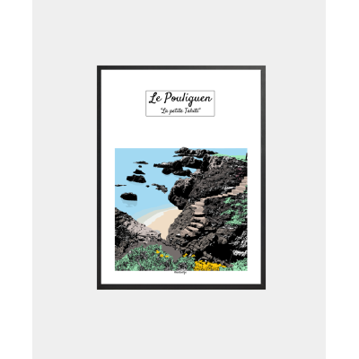Affiche Plage de la Petite...