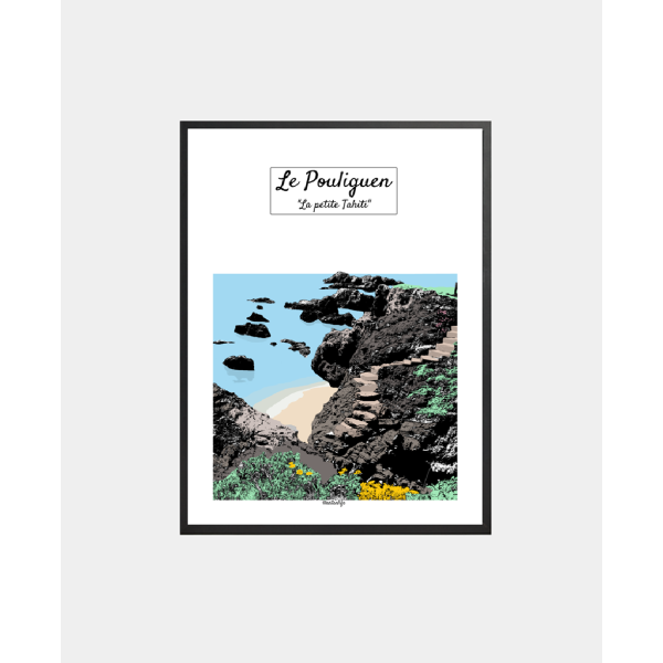 copy of Affiche Phare du Pouliguen (Presqu'île de Guérande)