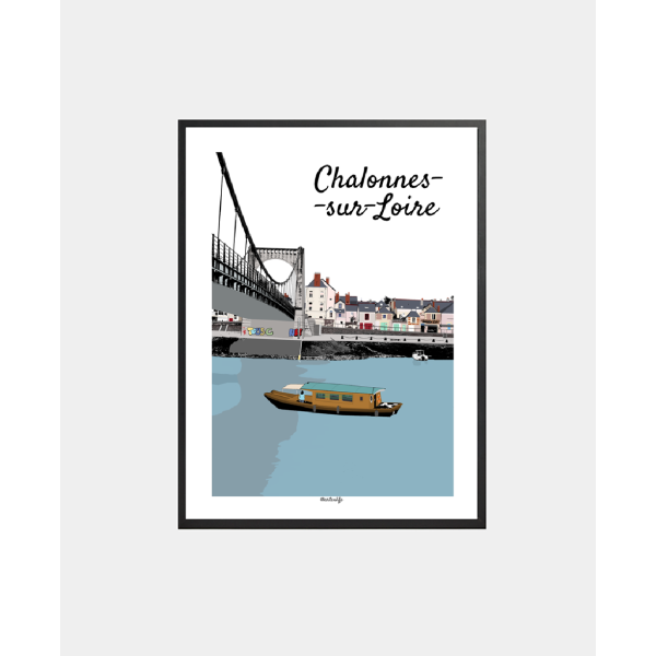 copy of Affiche Phare du Pouliguen (Presqu'île de Guérande)
