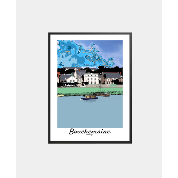 copy of Affiche Phare du Pouliguen (Presqu'île de Guérande)