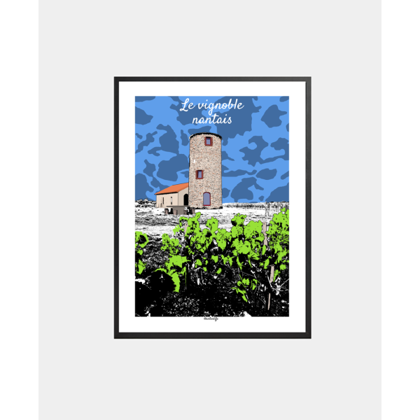 Affiche Le Vignoble nantais (Loire-Atlantique)