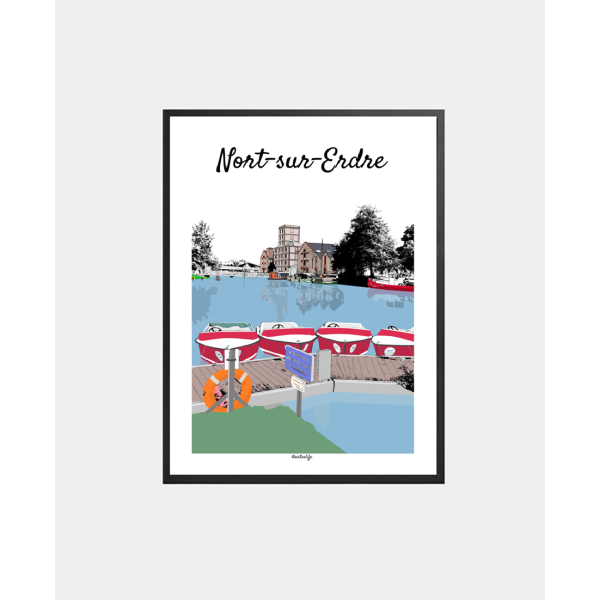 copy of Affiche Phare du Pouliguen (Presqu'île de Guérande)