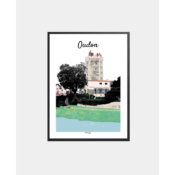 copy of Affiche Phare du Pouliguen (Presqu'île de Guérande)