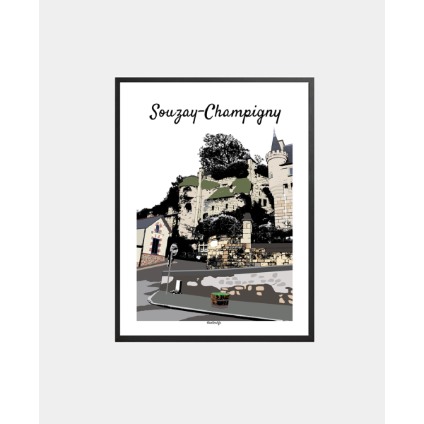 copy of Affiche Phare du Pouliguen (Presqu'île de Guérande)