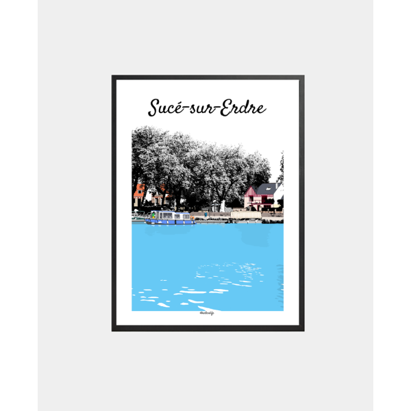 copy of Affiche Phare du Pouliguen (Presqu'île de Guérande)