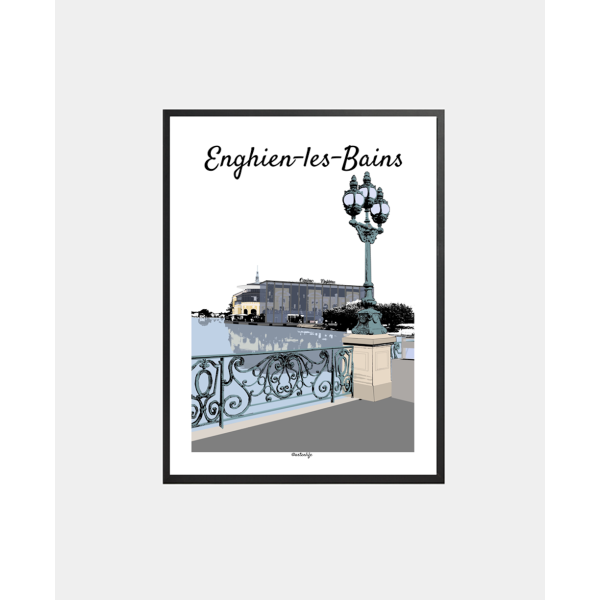 copy of Affiche Source du Roy (Enghien-les-Bains)