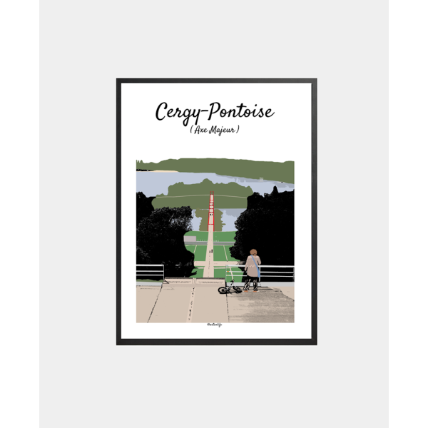 copy of Affiche Axe Majeur (Cergy-Pontoise)