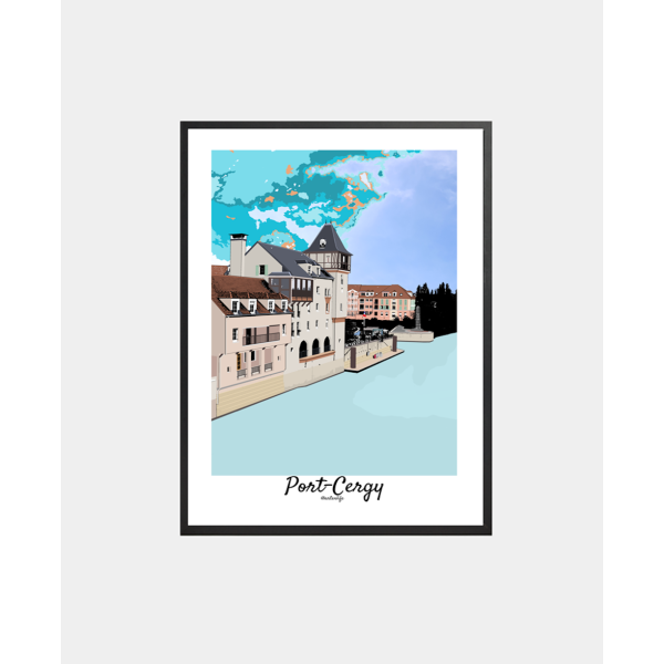 copy of Affiche Axe Majeur (Cergy-Pontoise)
