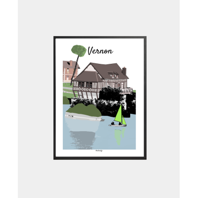 Affiche Vieux Moulin...