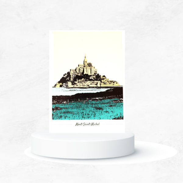 Carte postale Mont-Saint-Michel (Normandie)