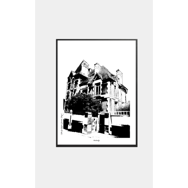 Affiche Villa Les Rafales (Larmor-Plage)