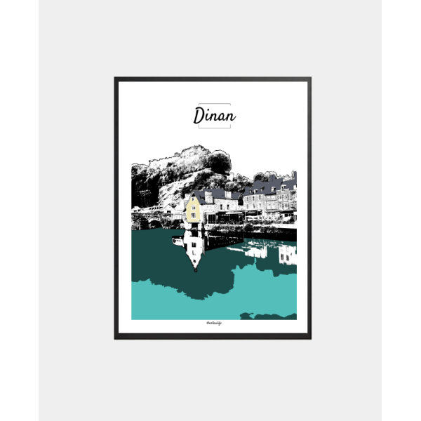 Affiche Vue du Port (Dinan)