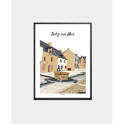 Affiche Bourg de...