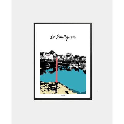 Affiche Port Le Pouliguen...