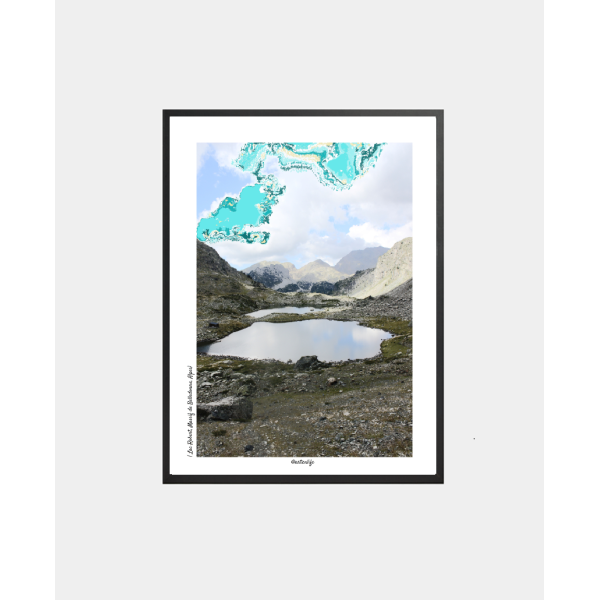 Affiche Lac Robert (Massif de Belledonne, Alpes)