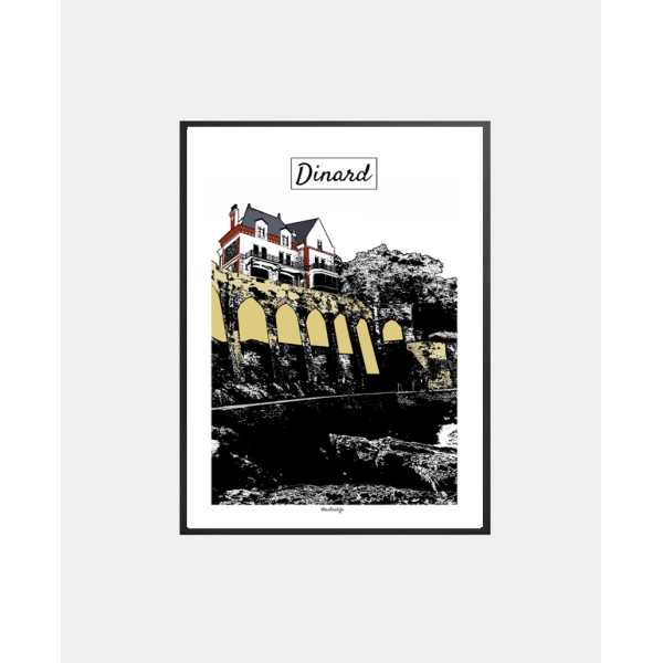 Affiche Promenade du Clair de Lune (Dinard)