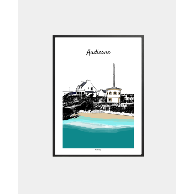 Affiche Plage du Môle...