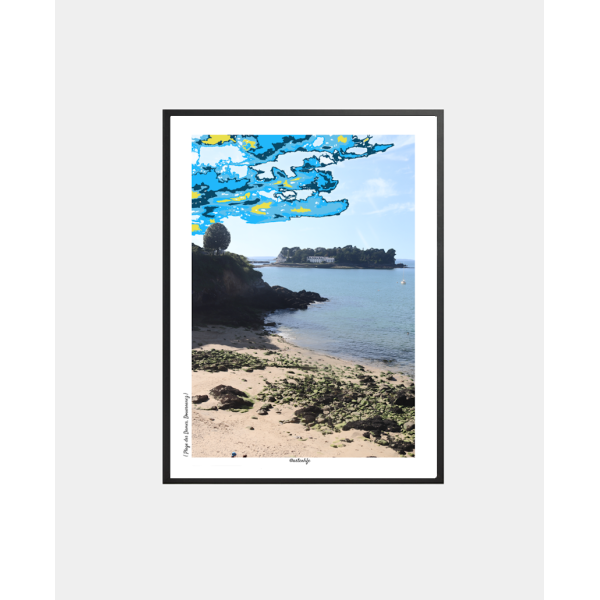 Affiche Plage des Dames (Douarnenez, Finistère)