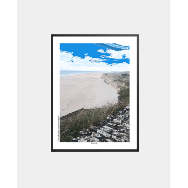 Affiche Dunes d'Hatainville (Les Moitiers-d'Allonne, Cotentin)