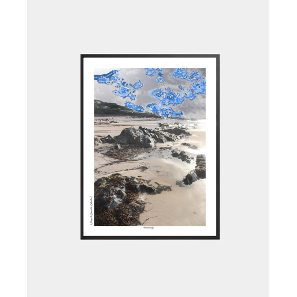Affiche Photo Rochers de Siouville-La Hague (Cotentin)