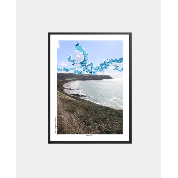 Affiche Baie d'Ecalgrain (La Hague, Cotentin)