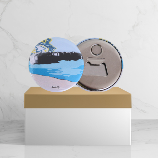 Magnet-décapsuleur Fort Puns (Gâvres, Morbihan)