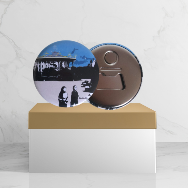 Magnet-Décapsuleur Jardin du Mail (Angers, Maine-et-Loire)