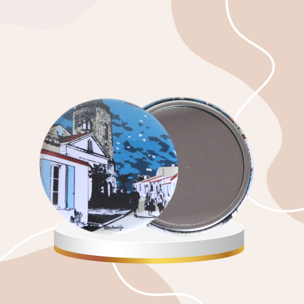 Miroir de poche Bourg (Port-Joinville, Ile d'Yeu)