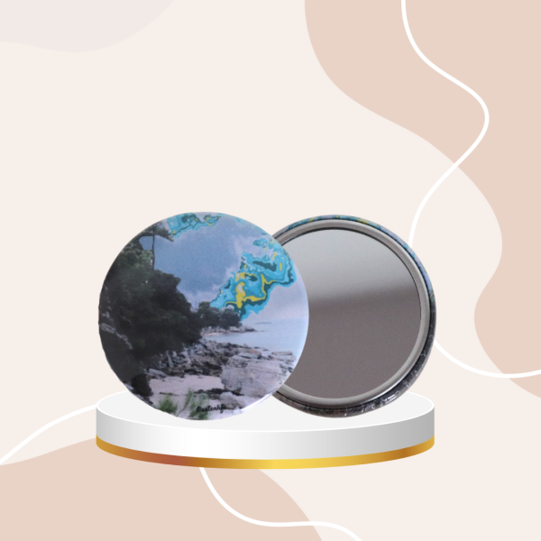 Miroir de poche Bois de la Chaise (Ile de Noirmoutier)